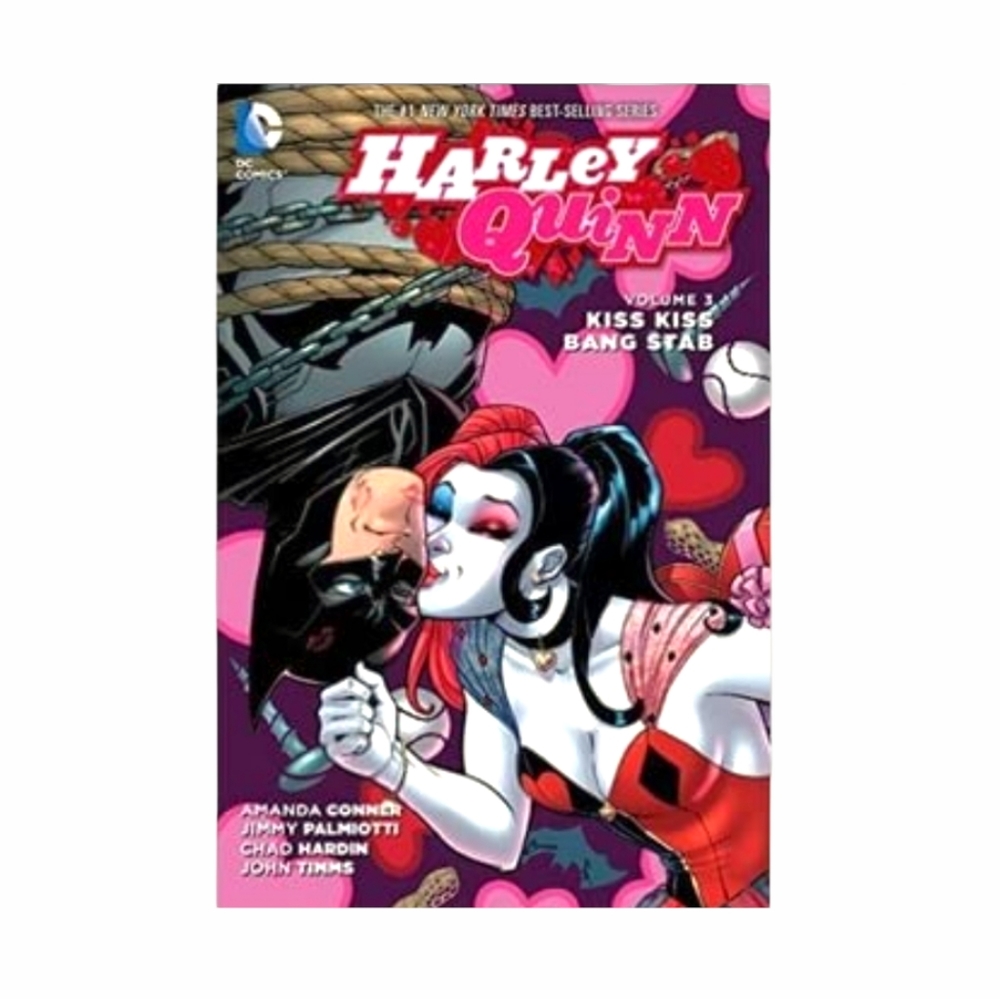 DC Comics Harley Quinn Vol. 3: Kiss Kiss Bang Stab –Hardcover